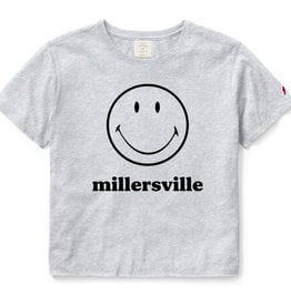 League Smiley Ash Clothesline Crop Top