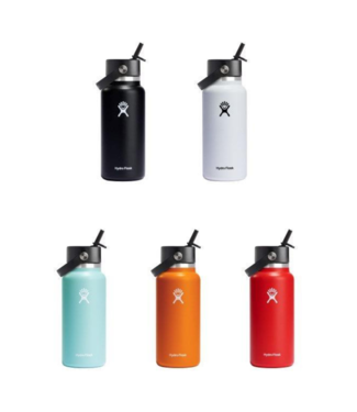 32oz Wide Mouth Flex Straw Cap Hydroflask