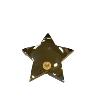 Gold Star Paperweight