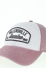 League White/Dusty Rose Terra Twill Cap