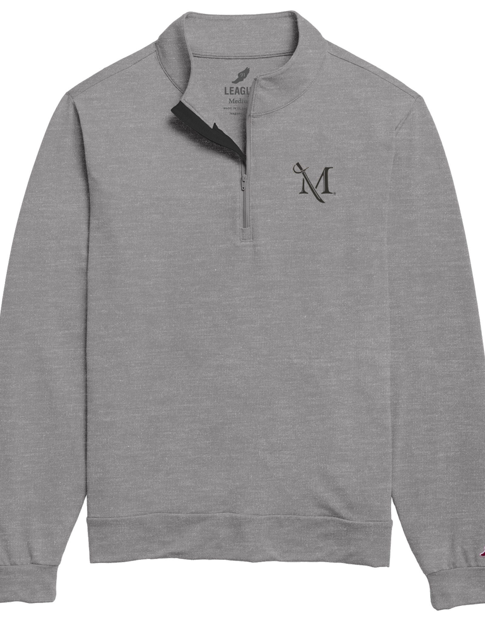 League All Day 1/4 Zip - Frost Grey