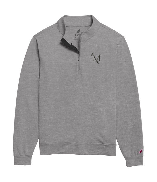 League All Day 1/4 Zip Frost Grey