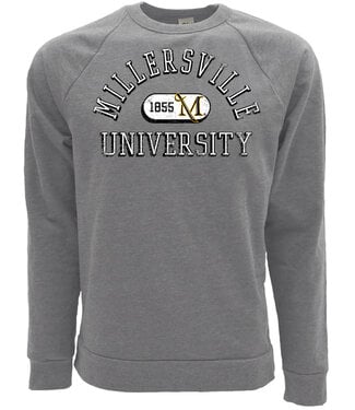 Triblend Crew Heather Grey