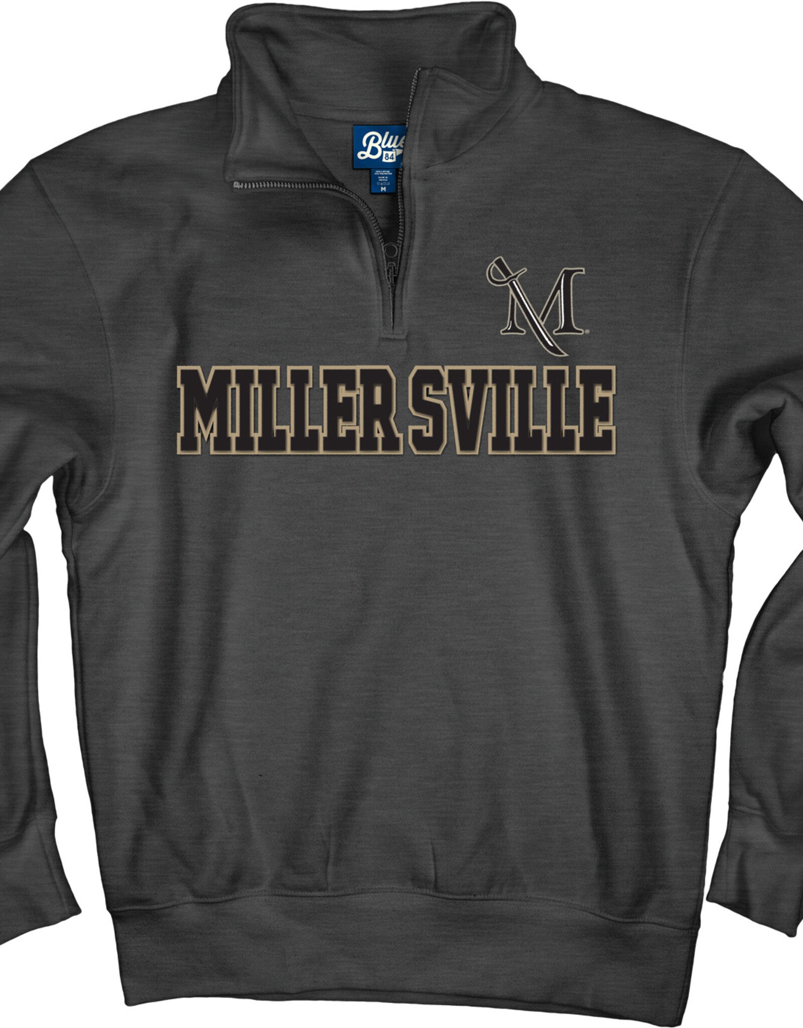 Millersville 1/4 Zip with Felt Letters