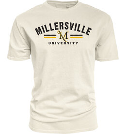 Phillies Font Logo Tee Natural - Millersville University Store