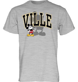 Disney Mickey Shadow Ville Tee -Oxford grey