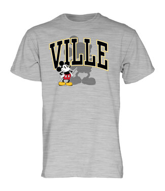 Disney Mickey Shadow Ville Tee -Oxford grey