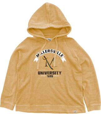 Women's Burnout Hood - Mustard