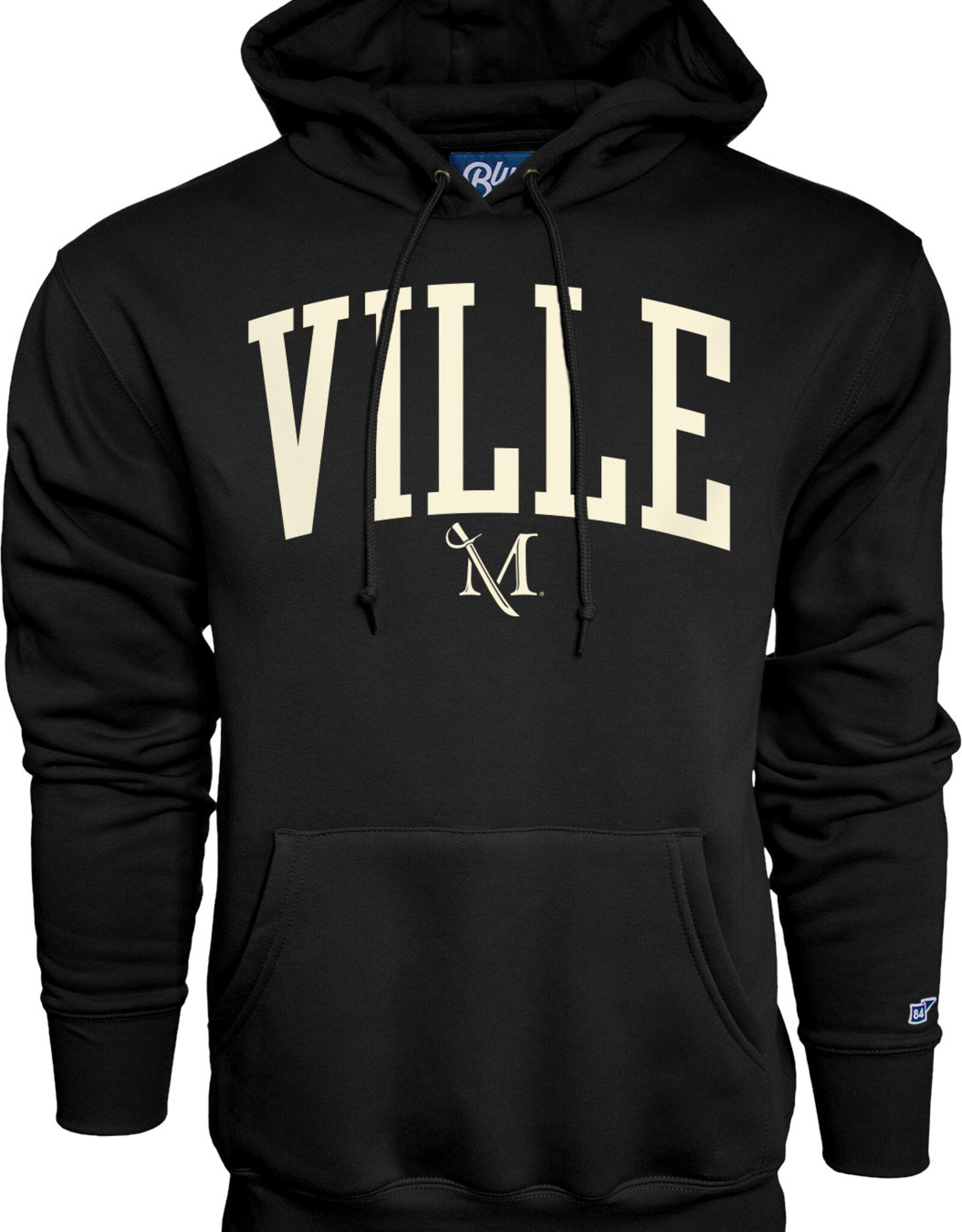 Hamden Hood w/ Ivory Ink Ville - Black