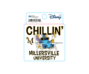 Stitch Lawn Chair Sticker - Millersville University Store