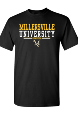 Millersville University Grandpa Tee Black