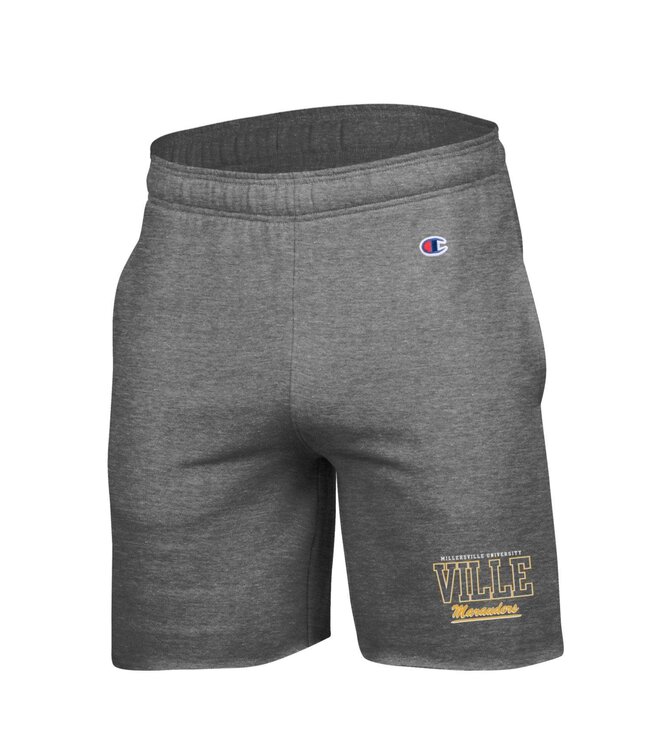 Champion Powerblend Shorts - Granite Heather
