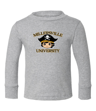 Longsleeve Grey Pirate Toddler Tee