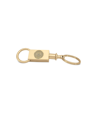 Gold Two Section Keyring