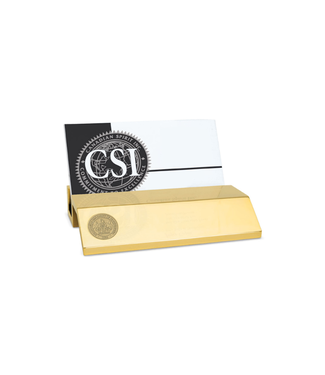 Premium Business Card Holder Gold