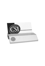 Premium Business Card Holder Silver