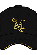 Scholarship Cap with M-Sword Logo Black