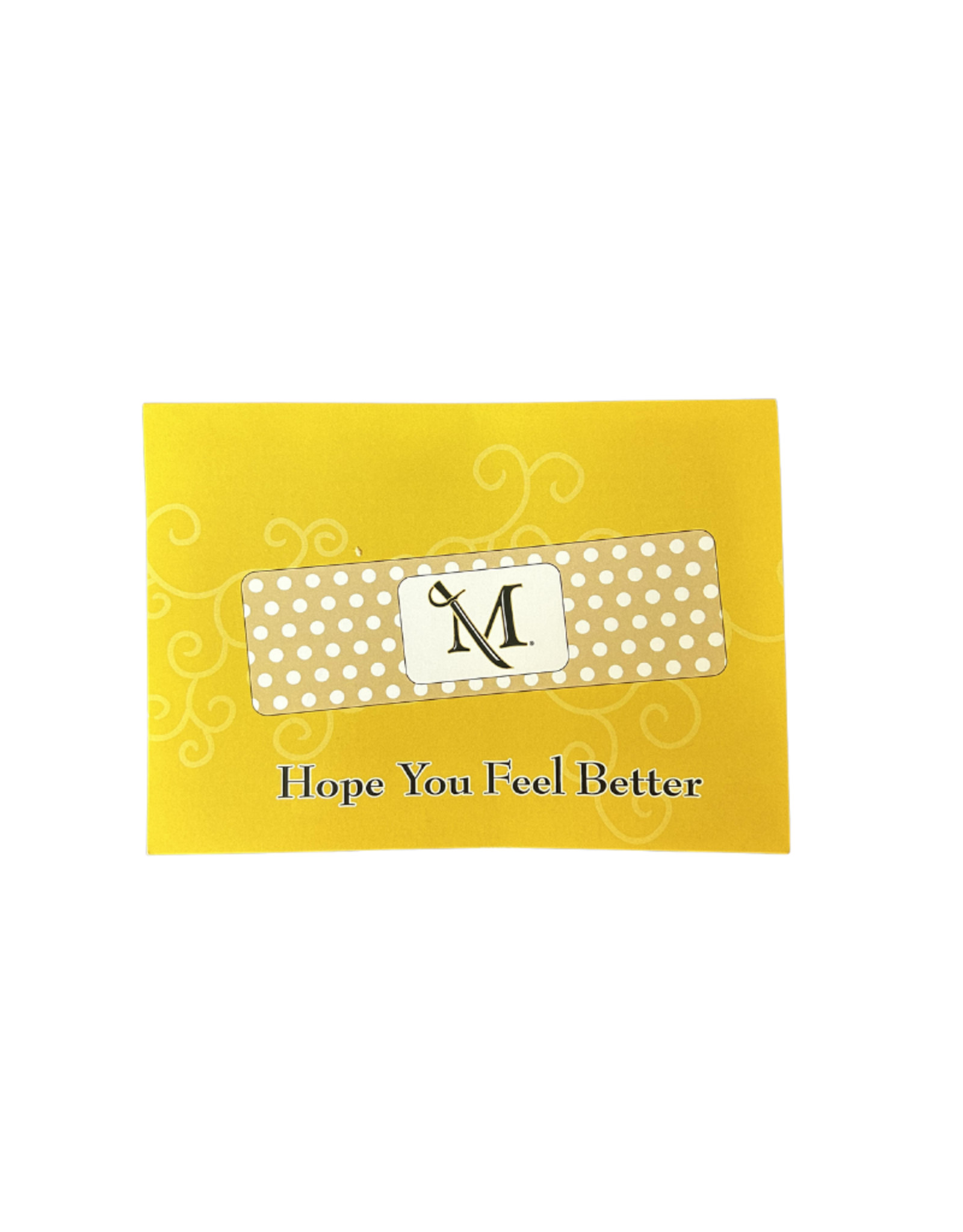 Millersville Hope You Feel Better Card