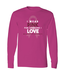 Pink Breast Cancer Awareness Longsleeve Tee