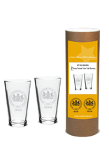 MU Seal Pub Glass Canister Set - Mom and Dad
