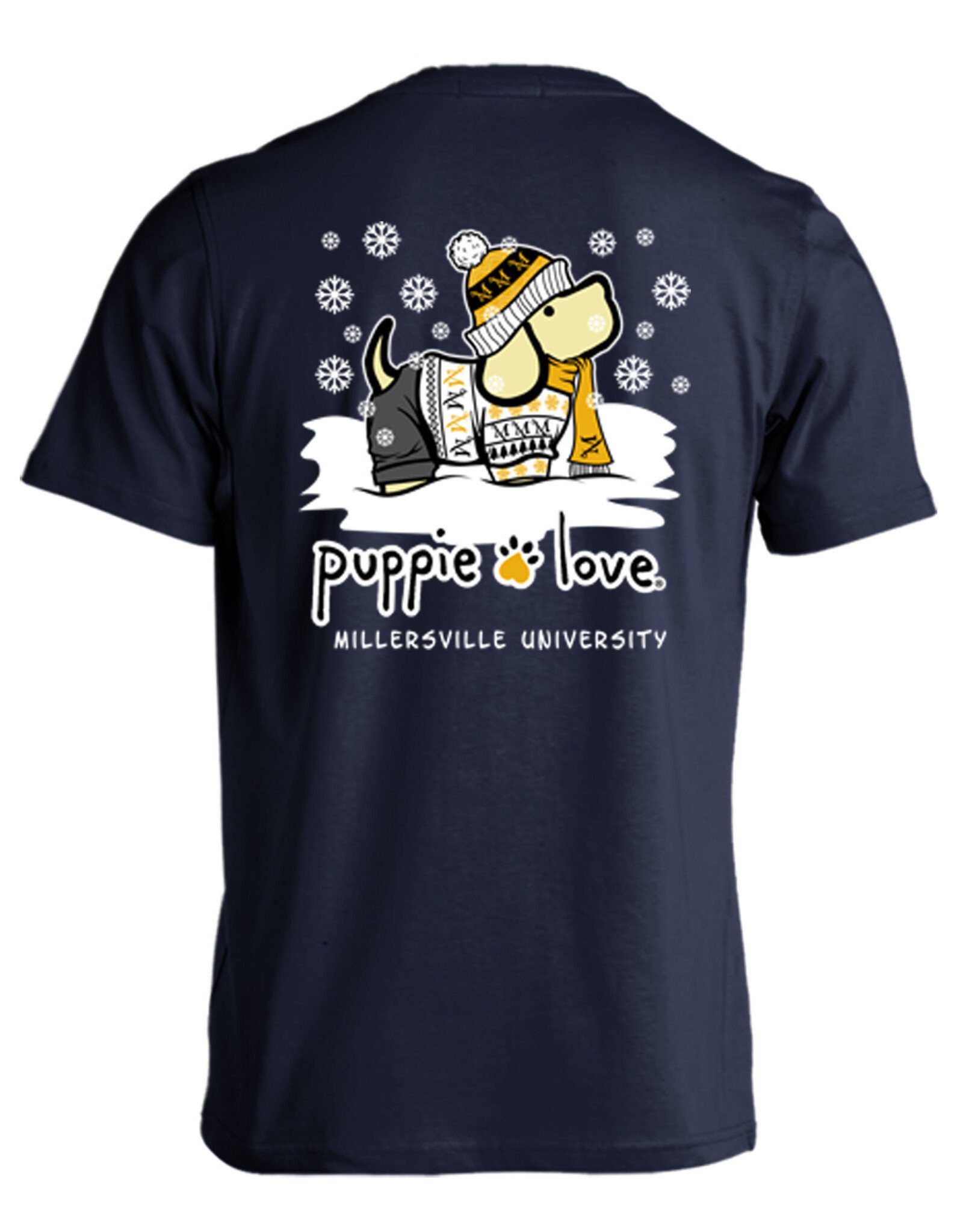 Puppie Love Winter Puppie Love Shortsleeve Tee