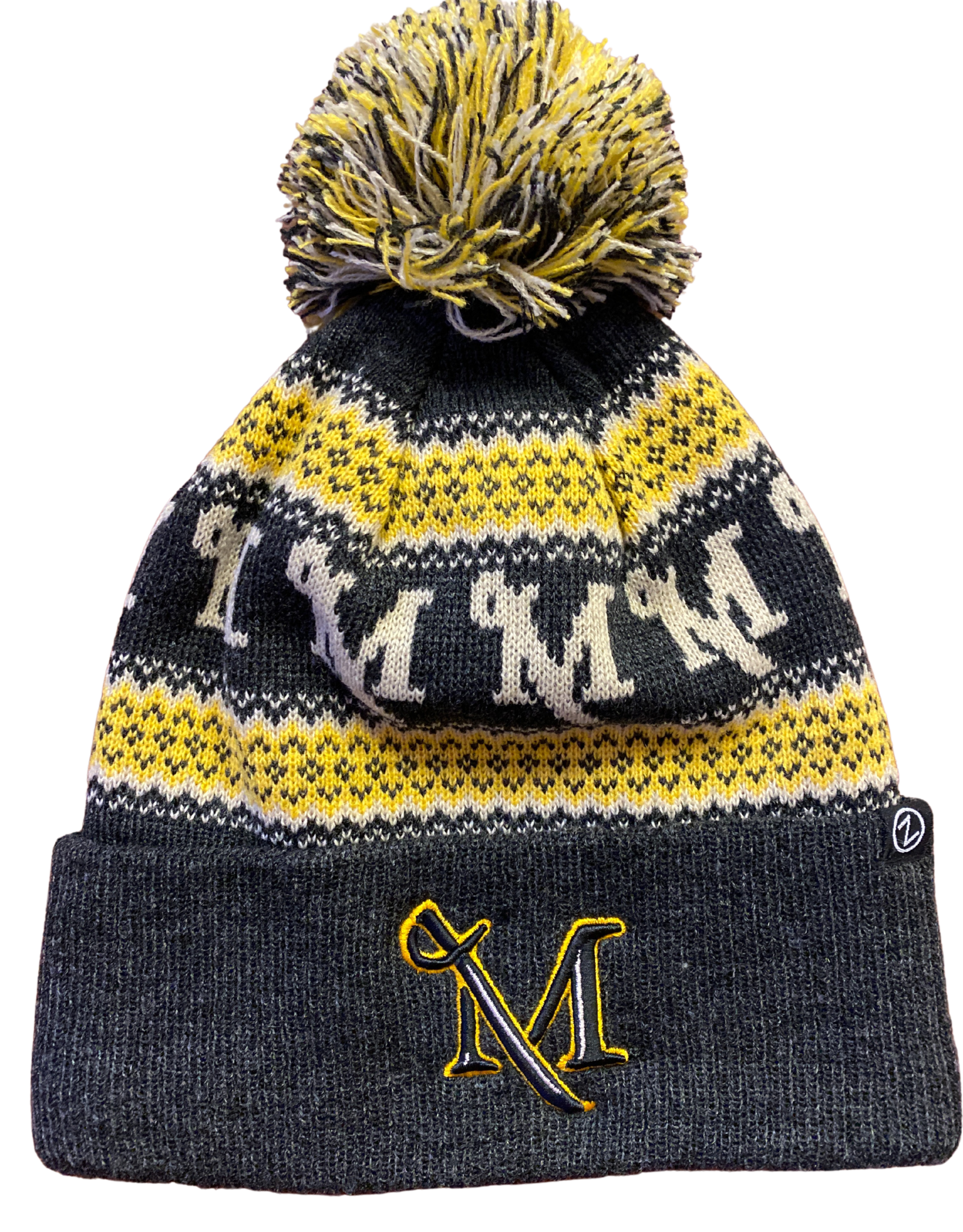 Alternative Apparel Ugly Sweater Cap with M-Swords