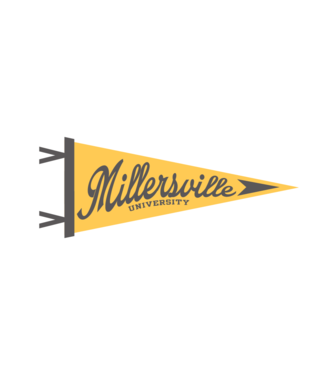 Throwback Gold Pennant 9x24