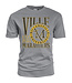 Oversized Print Tee Steel Grey