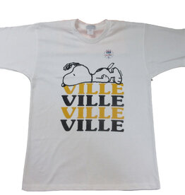 Snoopy Ville Tee White