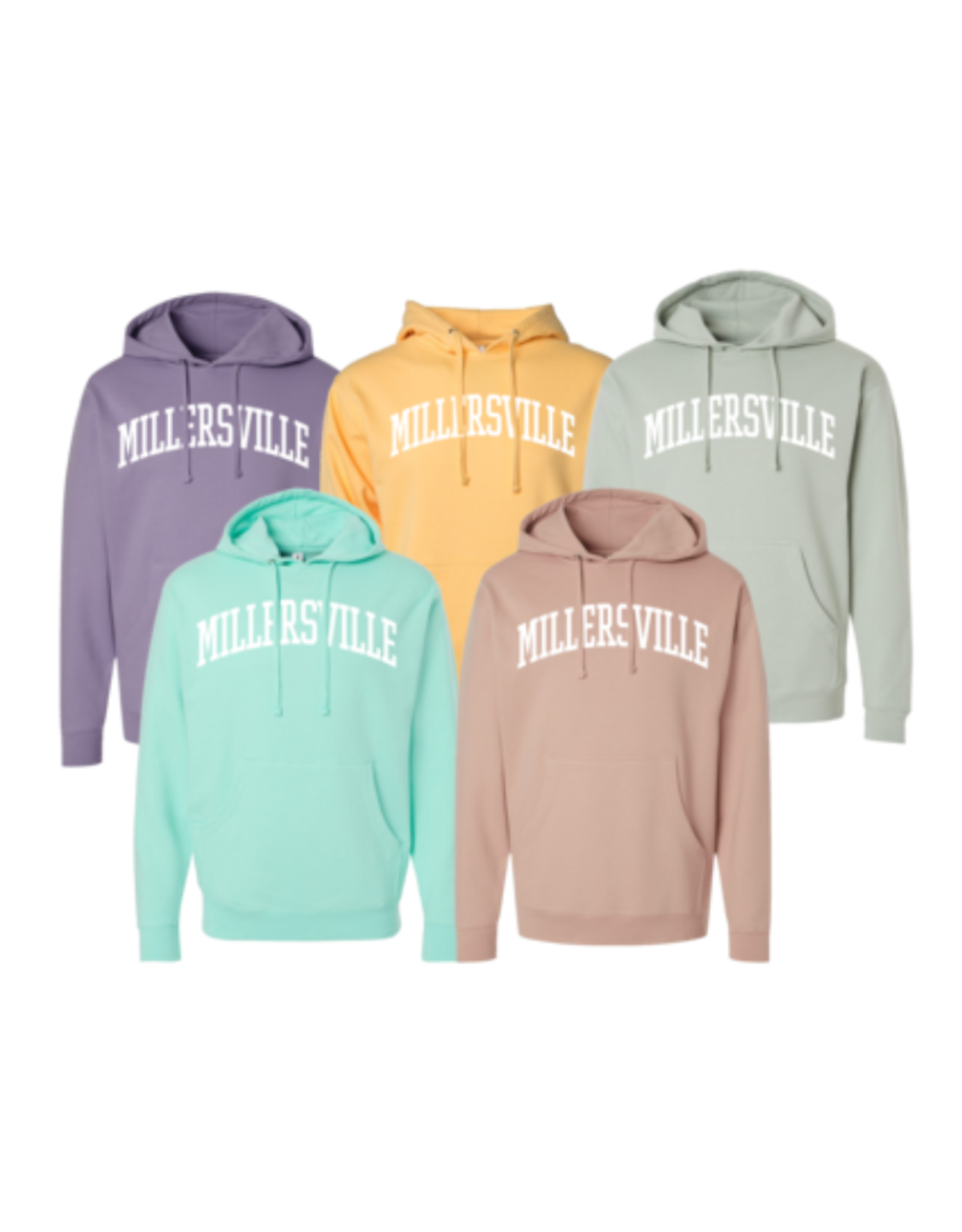 Cozy Colorful Midweight Hood