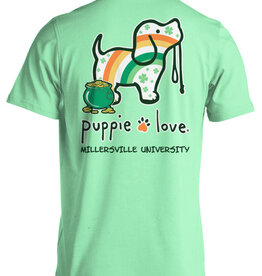 Puppie Love Puppie Love St Patrick's Day Shortsleeve Mint Green