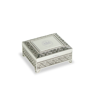 Silver Plated Jewelry Box
