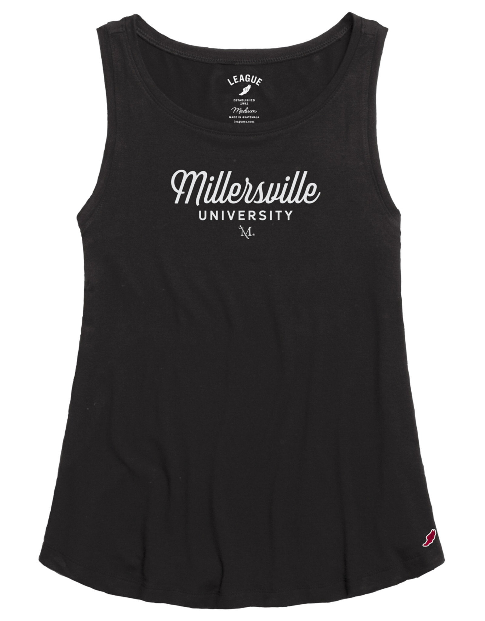 League Triflex Trapeze Tank Black