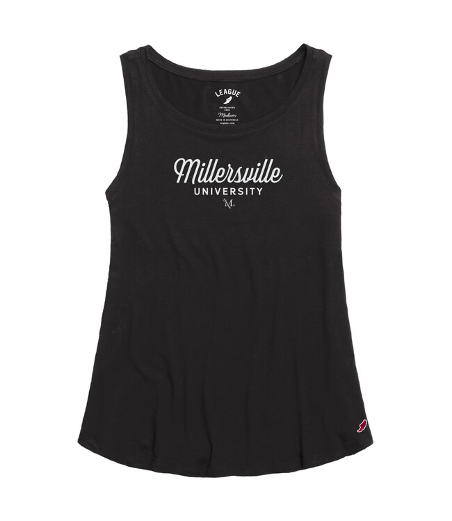 League Triflex Trapeze Tank Black