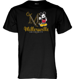 Disney Mickey Knuckles Tee Black