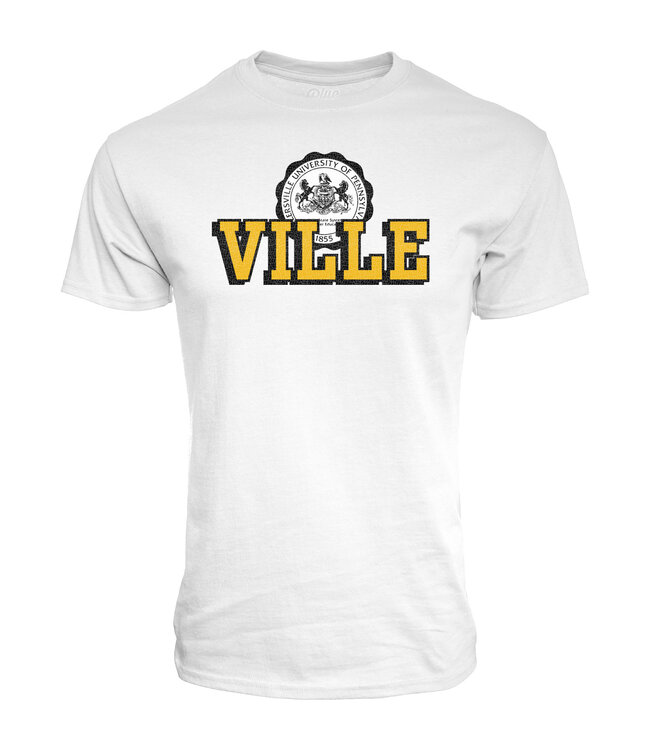 Distressed VILLE w/ Seal S/S Tee