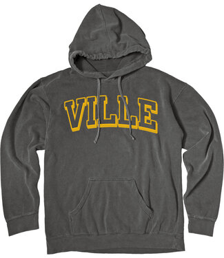 Overdyed Ville Hood Black