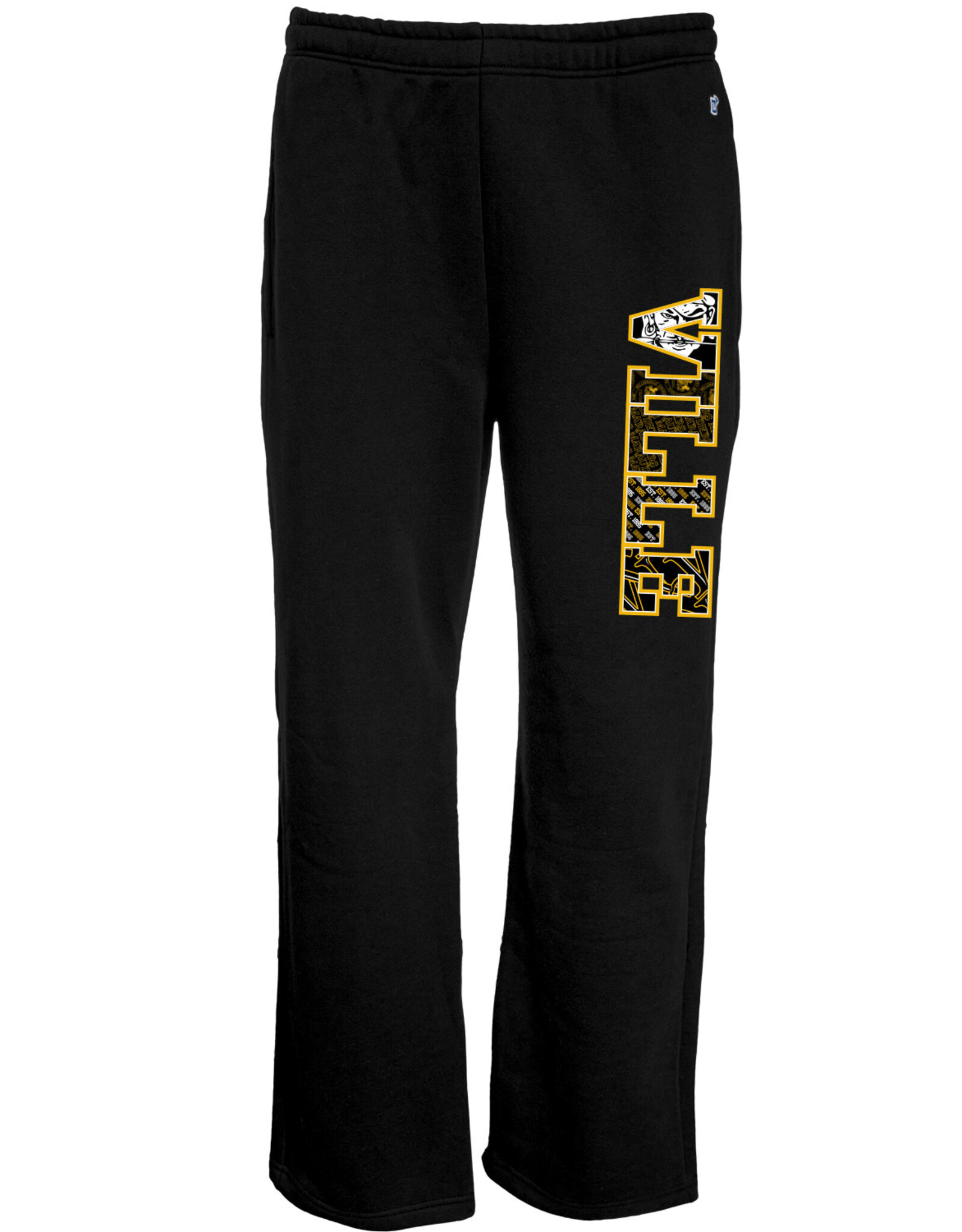 Multi Fill Logo VILLE Open Bottom Pants