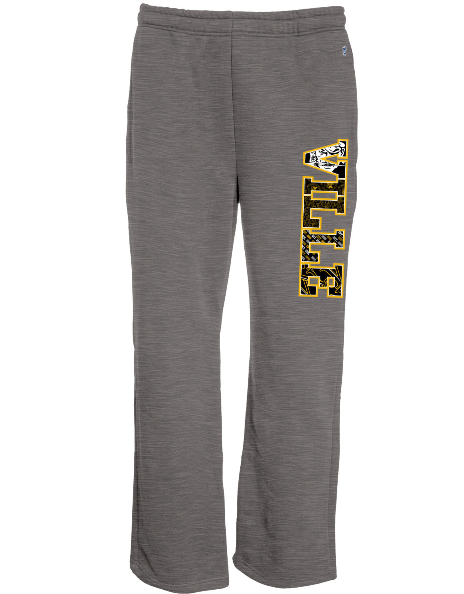 Multi Fill Logo VILLE Open Bottom Pants