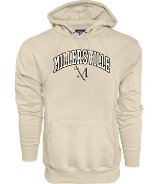 Men's Pullover Fleece Hood Cappuccino