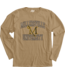 Ringspun Longsleeve Tee Millersville University with M-Sword