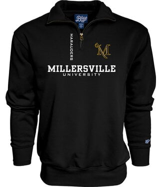 3-Location Black 1/4 Zip