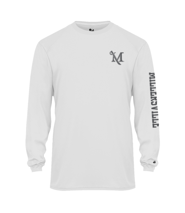 B-Core Longsleeve with Millersville Shadow Ink