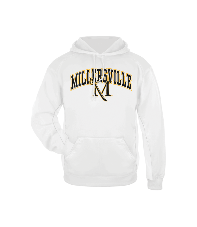 B-Core Hood Millersville Applique with M-Sword