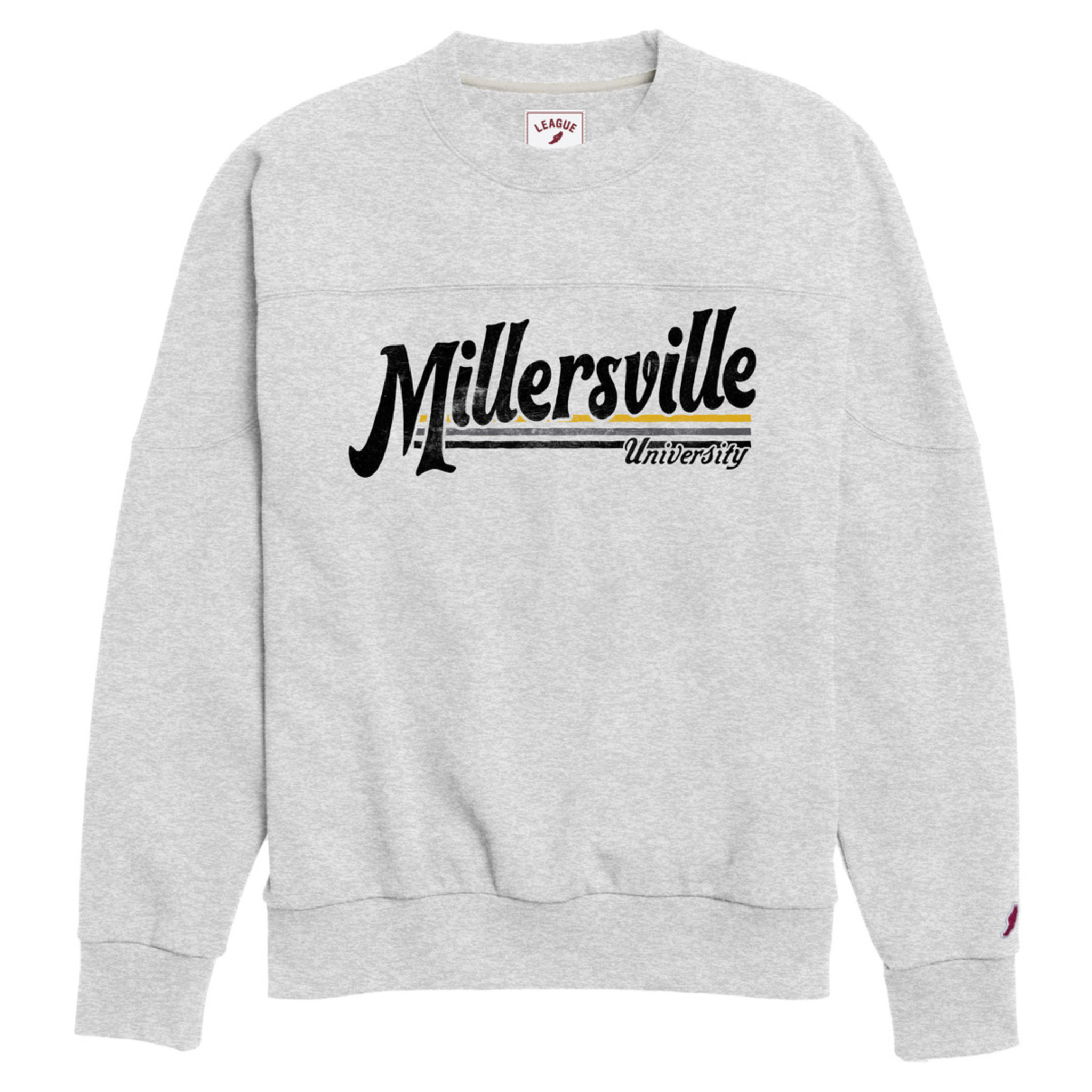 League Ladies Reverse Fleece Crew