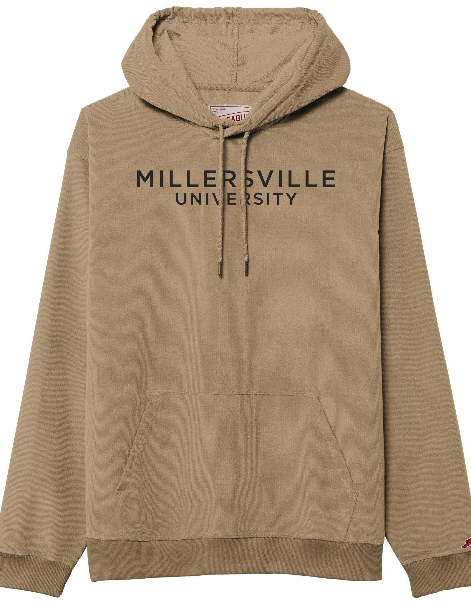 League Cord Hood Khaki