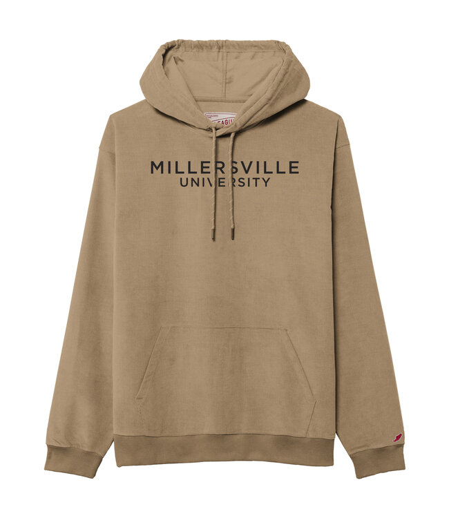 League Cord Hood Khaki