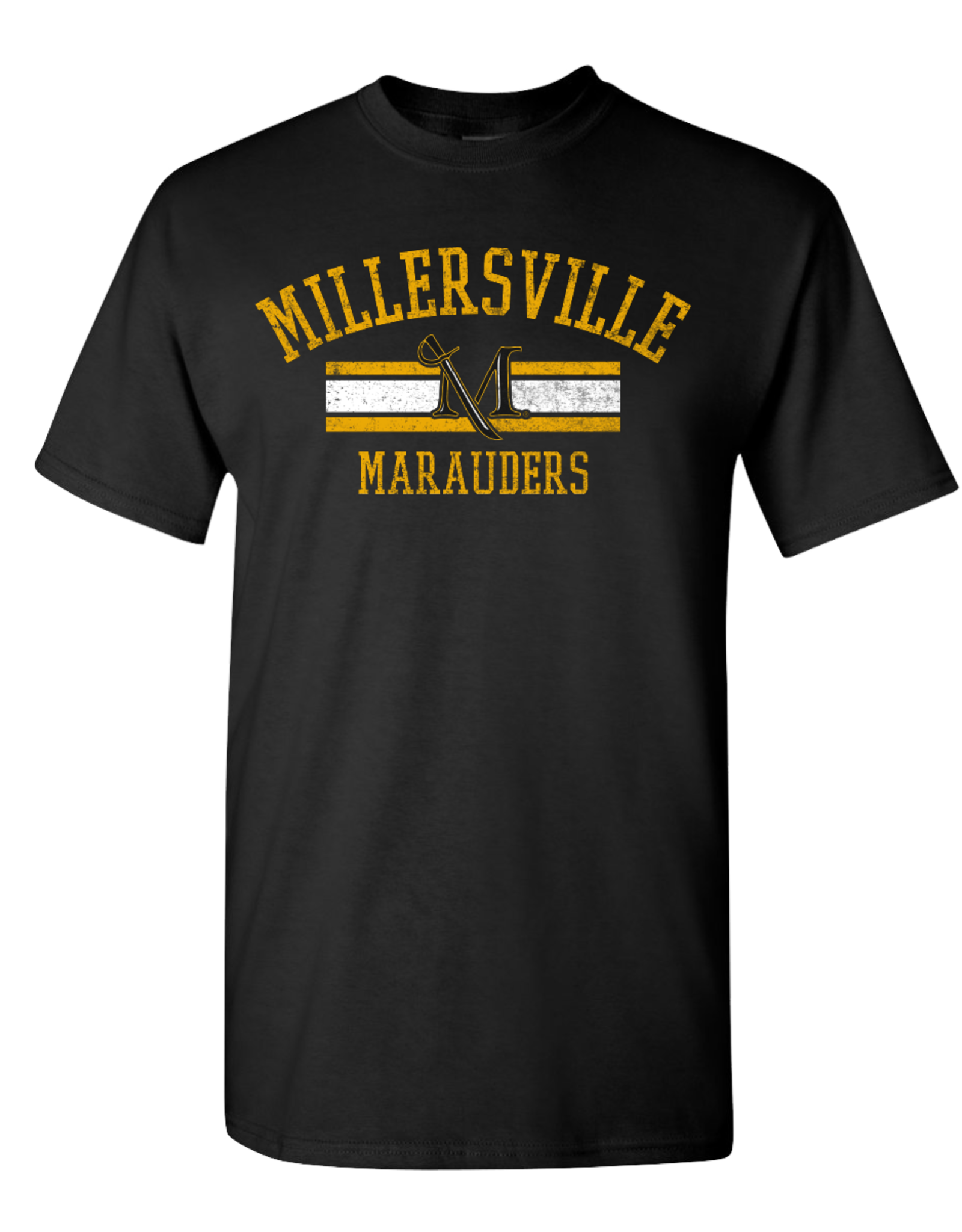 Vintage Millersville Marauders M-Sword with Bars Tee