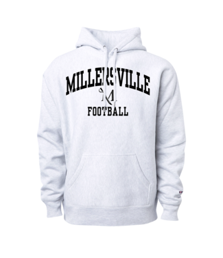 Football Reverse Weave Hood Ash