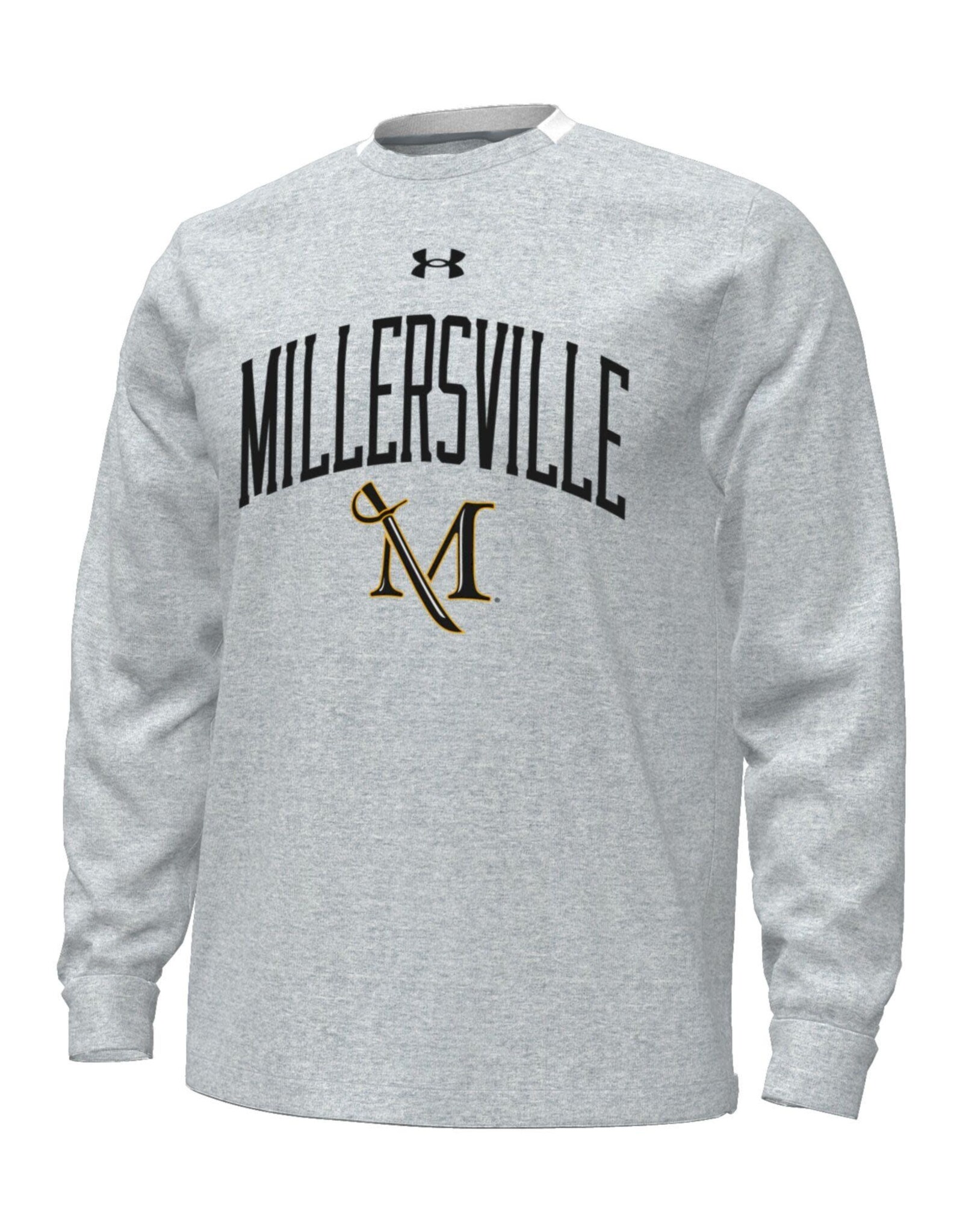 Under Armour Gameday Double Knit Fleece Crew Steel Heather